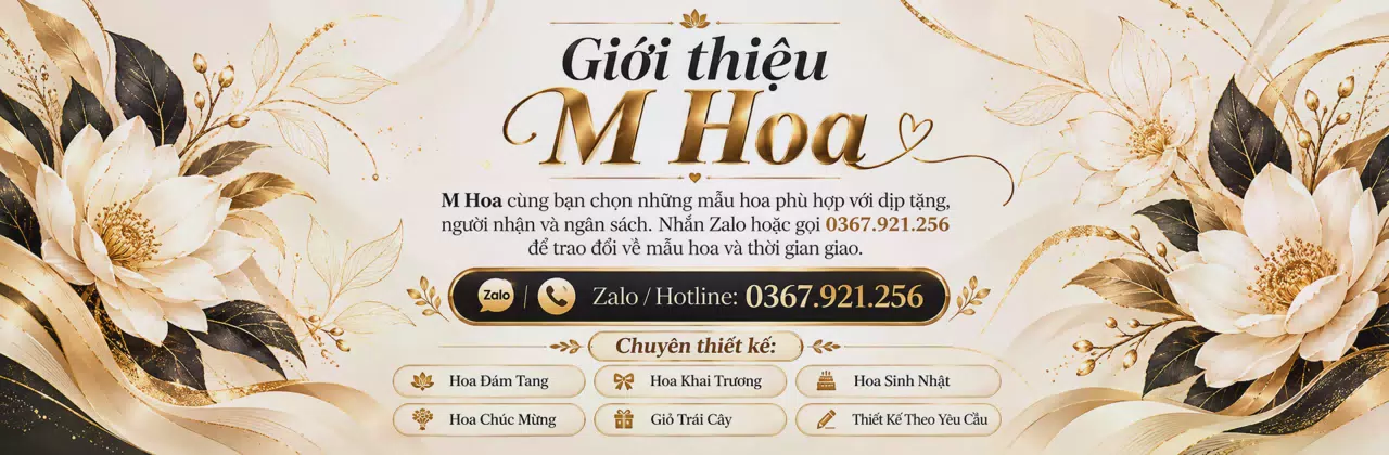 Ảnh bìa Shop hoa tươi Xã Vĩnh Mỹ Cà Mau - Từ lời nhắn đến món hoa vừa ý
